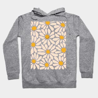 smiley face daisy Hoodie